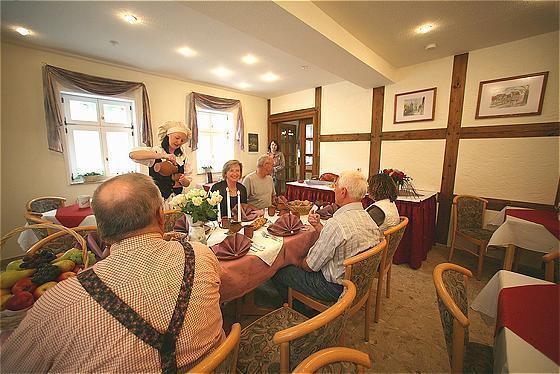 Hotel Domschatz Quedlinburg Restaurant bilde