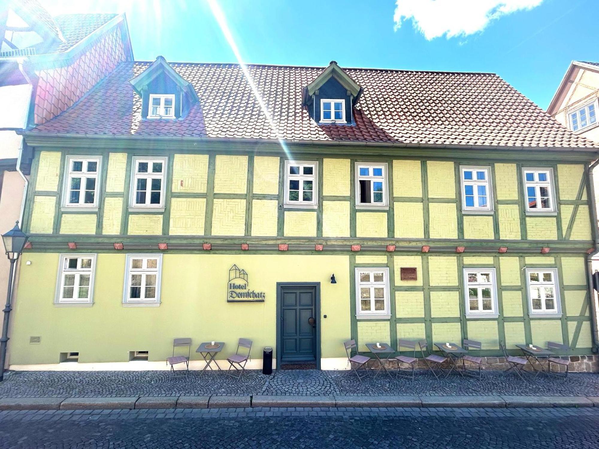 Hotel Domschatz Quedlinburg Eksteriør bilde