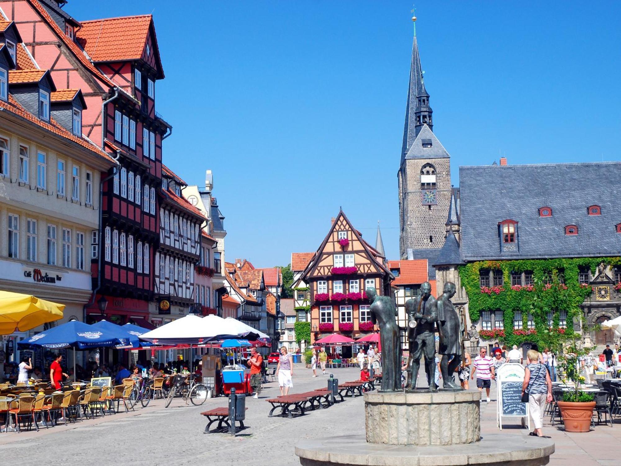 Hotel Domschatz Quedlinburg Eksteriør bilde